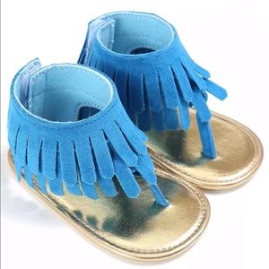 Baby Tassel Sandals 💙